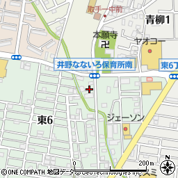 有限会社平沢瓦店周辺の地図