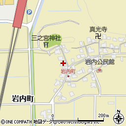 福井県越前市岩内町11周辺の地図