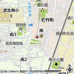 上総社社務所周辺の地図