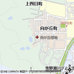 福井県越前市向が丘町905周辺の地図