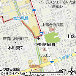 イシス薬局周辺の地図