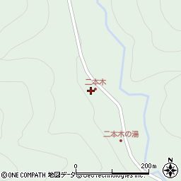 長野県木曽郡木曽町新開西洞周辺の地図