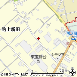 埼玉県さいたま市岩槻区釣上新田1162周辺の地図