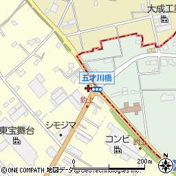 埼玉県さいたま市岩槻区釣上新田1109周辺の地図
