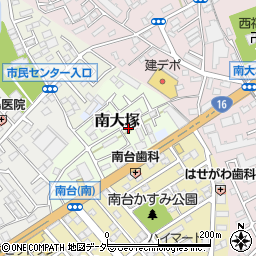 埼玉県川越市南大塚49-6周辺の地図