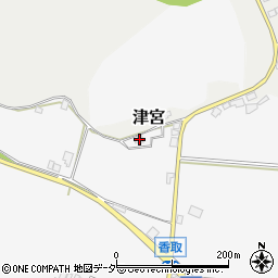 千葉県香取市香取693周辺の地図