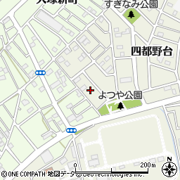 埼玉県川越市四都野台2周辺の地図