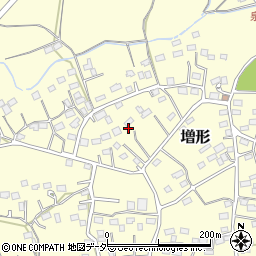 埼玉県川越市増形周辺の地図