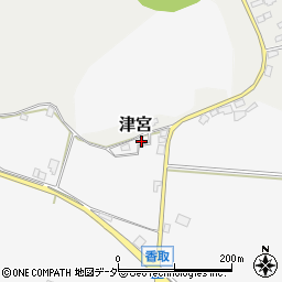 千葉県香取市香取691周辺の地図