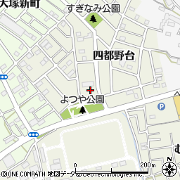埼玉県川越市四都野台5周辺の地図
