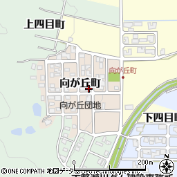 福井県越前市向が丘町307周辺の地図