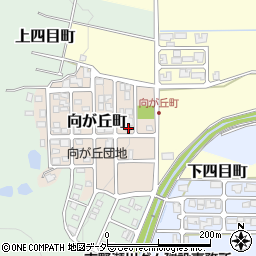 福井県越前市向が丘町206周辺の地図