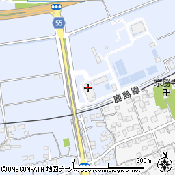 香取市役所　建設水道部下水道課周辺の地図