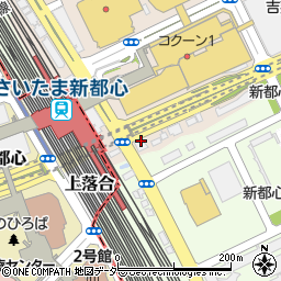 ローソンさいたま新都心駅前店周辺の地図