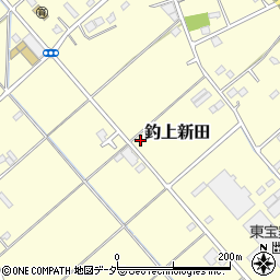 埼玉県さいたま市岩槻区釣上新田1213周辺の地図