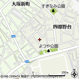 埼玉県川越市四都野台3周辺の地図