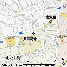 埼玉県川越市むさし野16-12周辺の地図