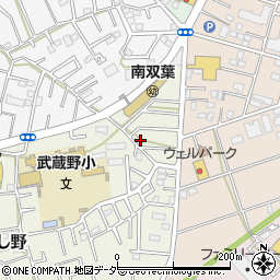 埼玉県川越市むさし野1-72周辺の地図