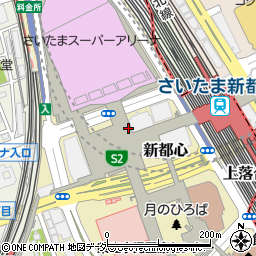 ＳｅｒａｆｉｎａＮＥＷＹＯＲＫさいたま新都心店周辺の地図