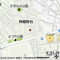 埼玉県川越市四都野台14周辺の地図