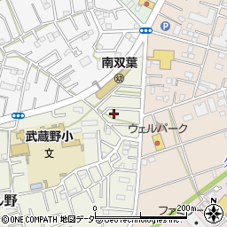 埼玉県川越市むさし野1-57周辺の地図