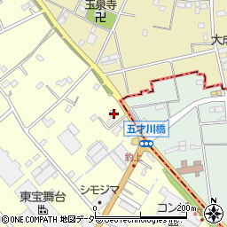 埼玉県さいたま市岩槻区釣上新田1136周辺の地図