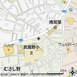 埼玉県川越市むさし野16-2周辺の地図