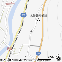 長野県木曽郡木曽町日義2284-2周辺の地図