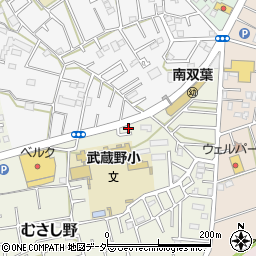 埼玉県川越市むさし野16-8周辺の地図