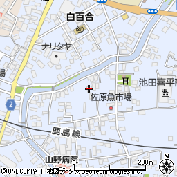 宮田・せんべい店周辺の地図