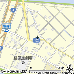 埼玉県越谷市増森2232周辺の地図