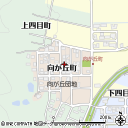 福井県越前市向が丘町310周辺の地図