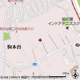 千葉県流山市駒木台310周辺の地図