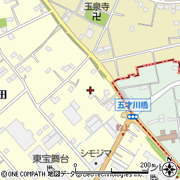 埼玉県さいたま市岩槻区釣上新田1134周辺の地図