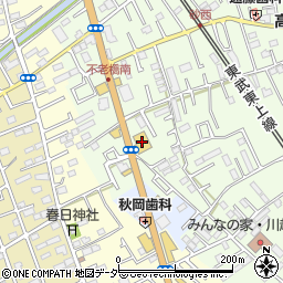 ＡＯＫＩ川越店周辺の地図