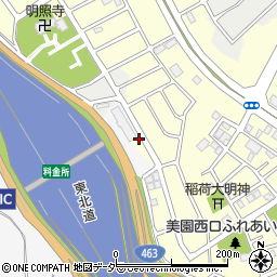 埼玉県さいたま市緑区下野田348-1周辺の地図