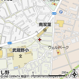 埼玉県川越市むさし野1-54周辺の地図