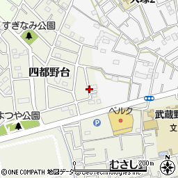 埼玉県川越市四都野台16周辺の地図