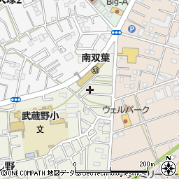 埼玉県川越市むさし野1-53周辺の地図