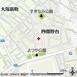 埼玉県川越市四都野台6周辺の地図