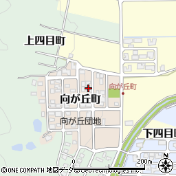 福井県越前市向が丘町304周辺の地図