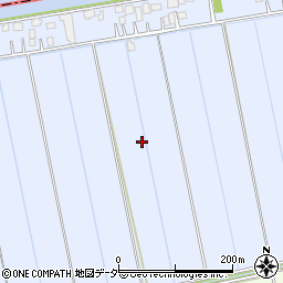 茨城県河内町（稲敷郡）庄布川周辺の地図