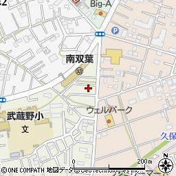 埼玉県川越市むさし野1-42周辺の地図