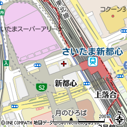 埼玉りそな銀行ＪＲさいたま新都心ビル ＡＴＭ周辺の地図