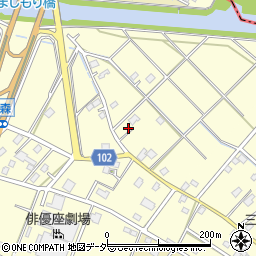 埼玉県越谷市増森2210周辺の地図