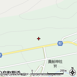 岐阜県郡上市白鳥町野添647周辺の地図