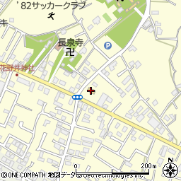 セブンイレブン柏花野井北店周辺の地図