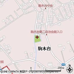 駒木台1号公園周辺の地図