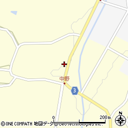 福井県越前市中野町10周辺の地図