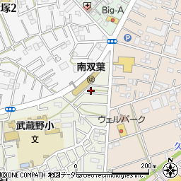 埼玉県川越市むさし野1-40周辺の地図